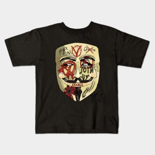 V for vandalism Kids T-Shirt